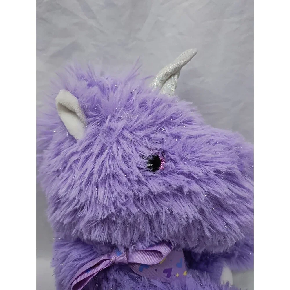 Kelltoy Purple Unicorn Plush Stuffed Animal 10